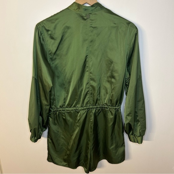 *NWT* Hunter for Target Olive Green Zip-Up Utility Romper, Size Small - Picture 8 of 12
